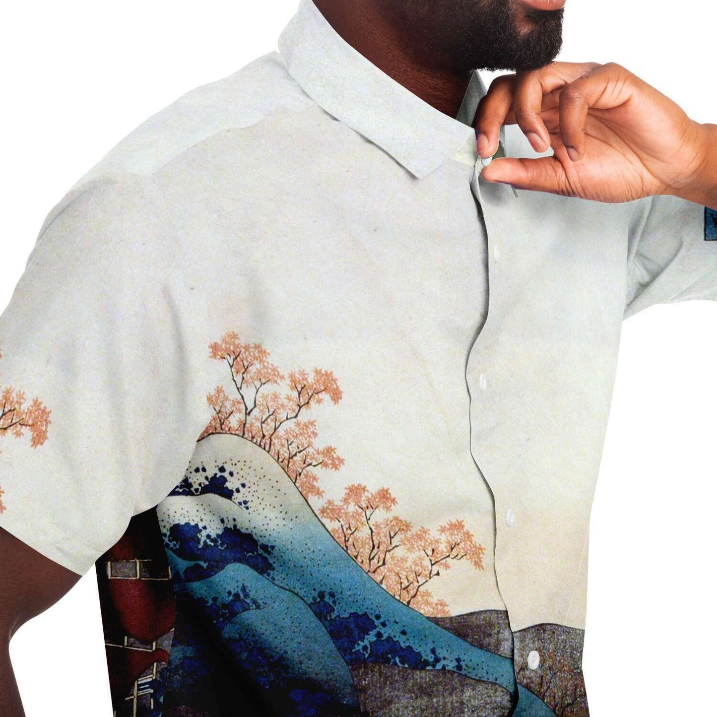 Hokusai Sarumaru Dayu BUTTONED SHIRT