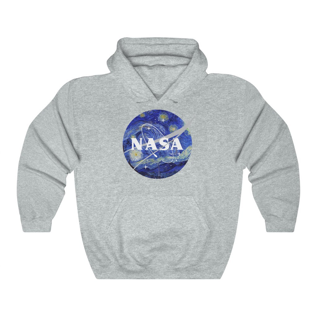 Nasa Starry Night Hooded Sweatshirt