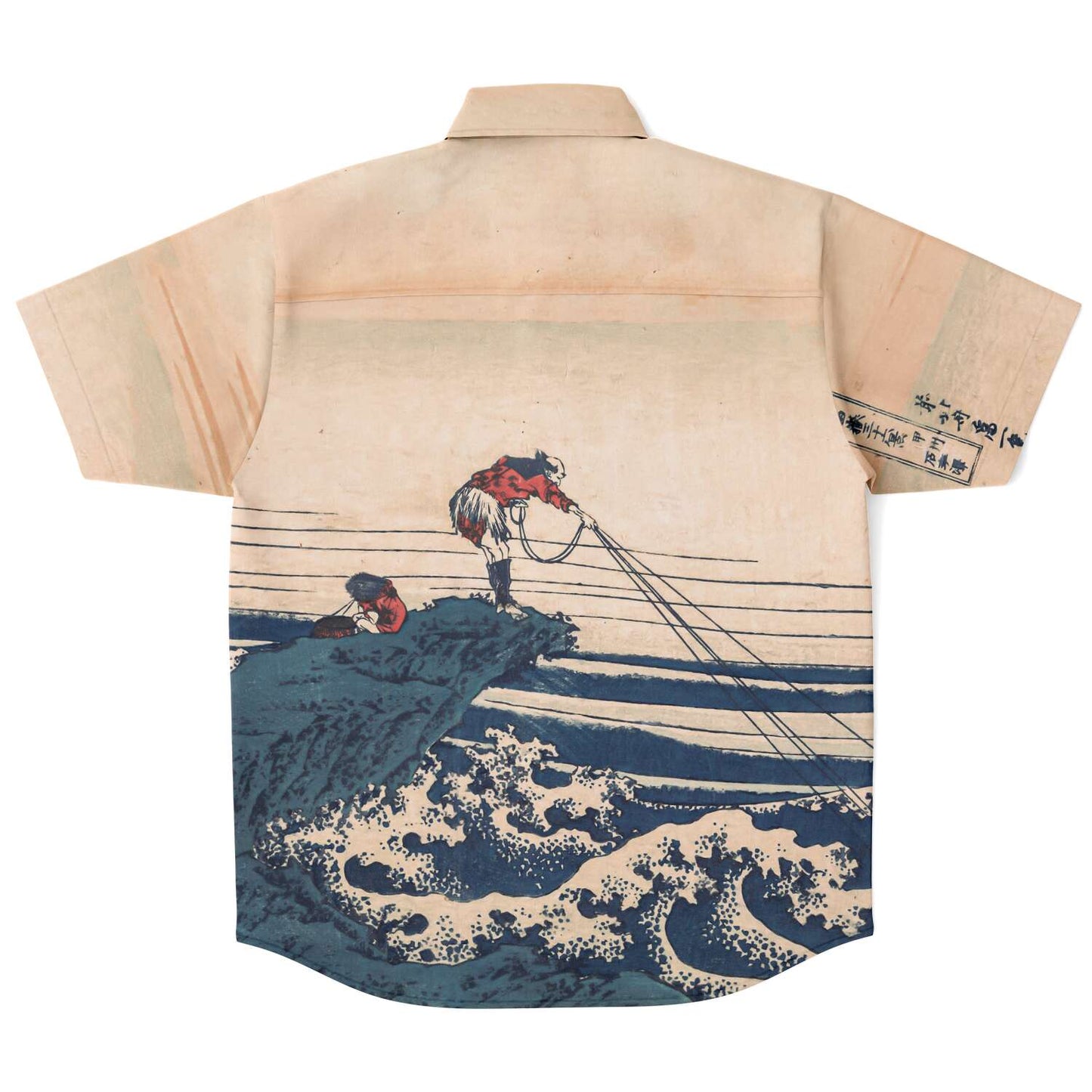 Hokusai Kajikazawa in Kai Province BUTTONED SHIRT