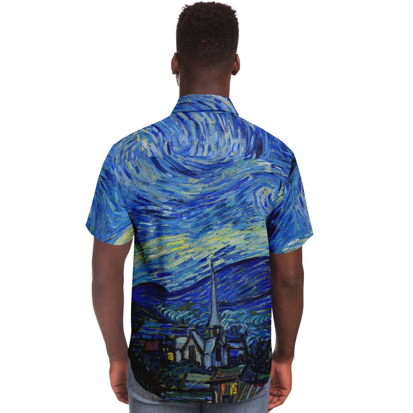 Vincent van Gogh The Starry Night BUTTONED SHIRT