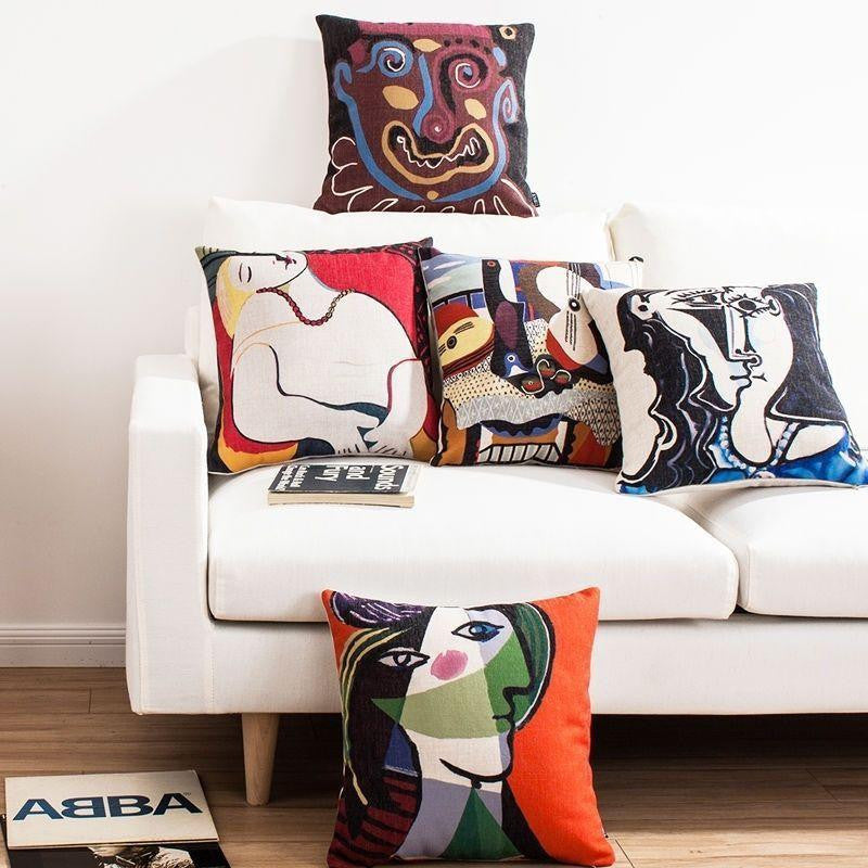 Picasso paintings Pillow Cases