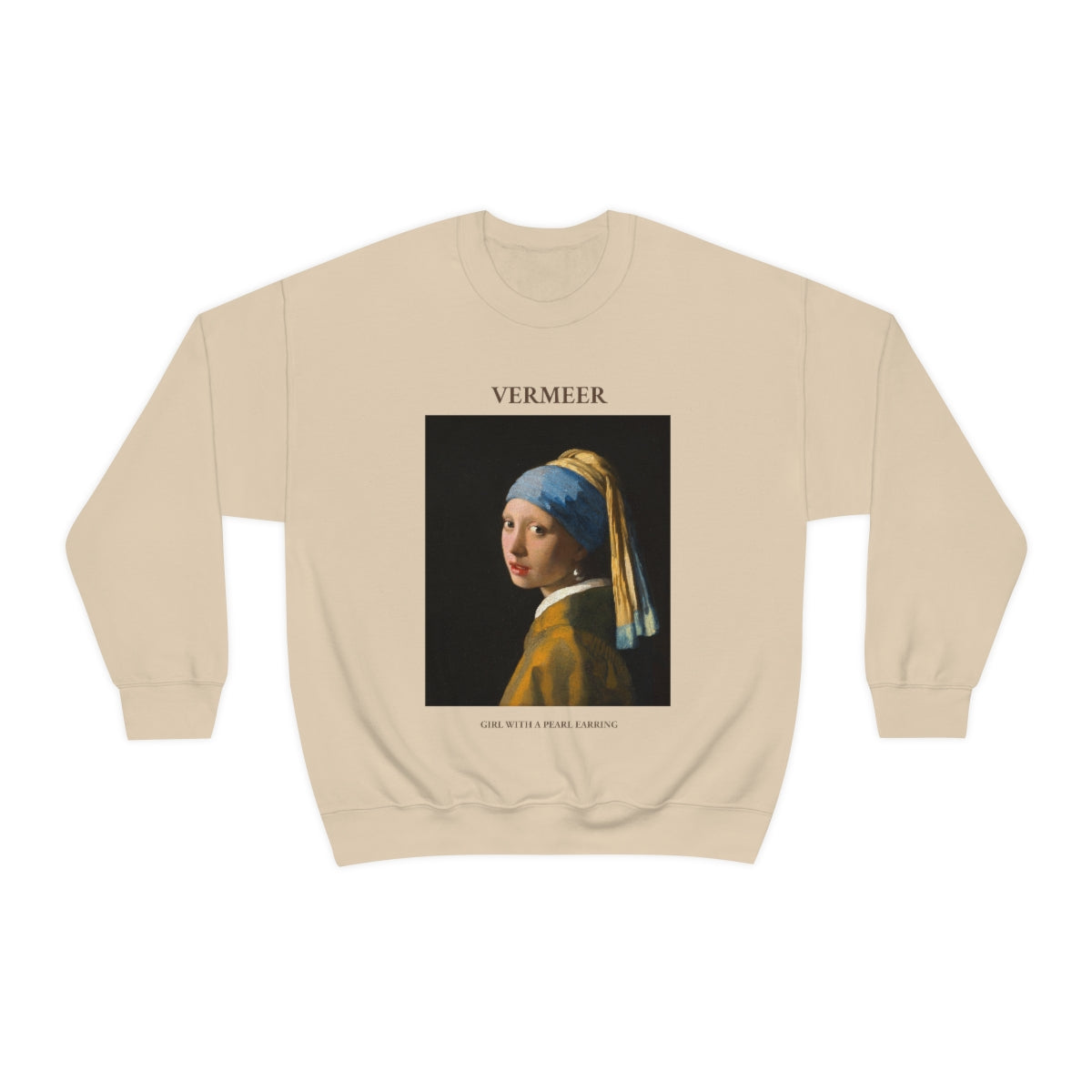 Vermeer Girl with a Pearl Earring  Sweatshirt