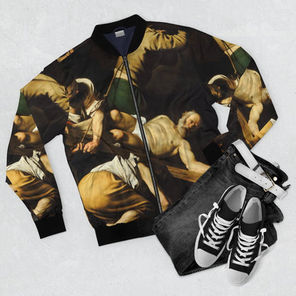 Crucifixion of St. Peter Bomber Jacket