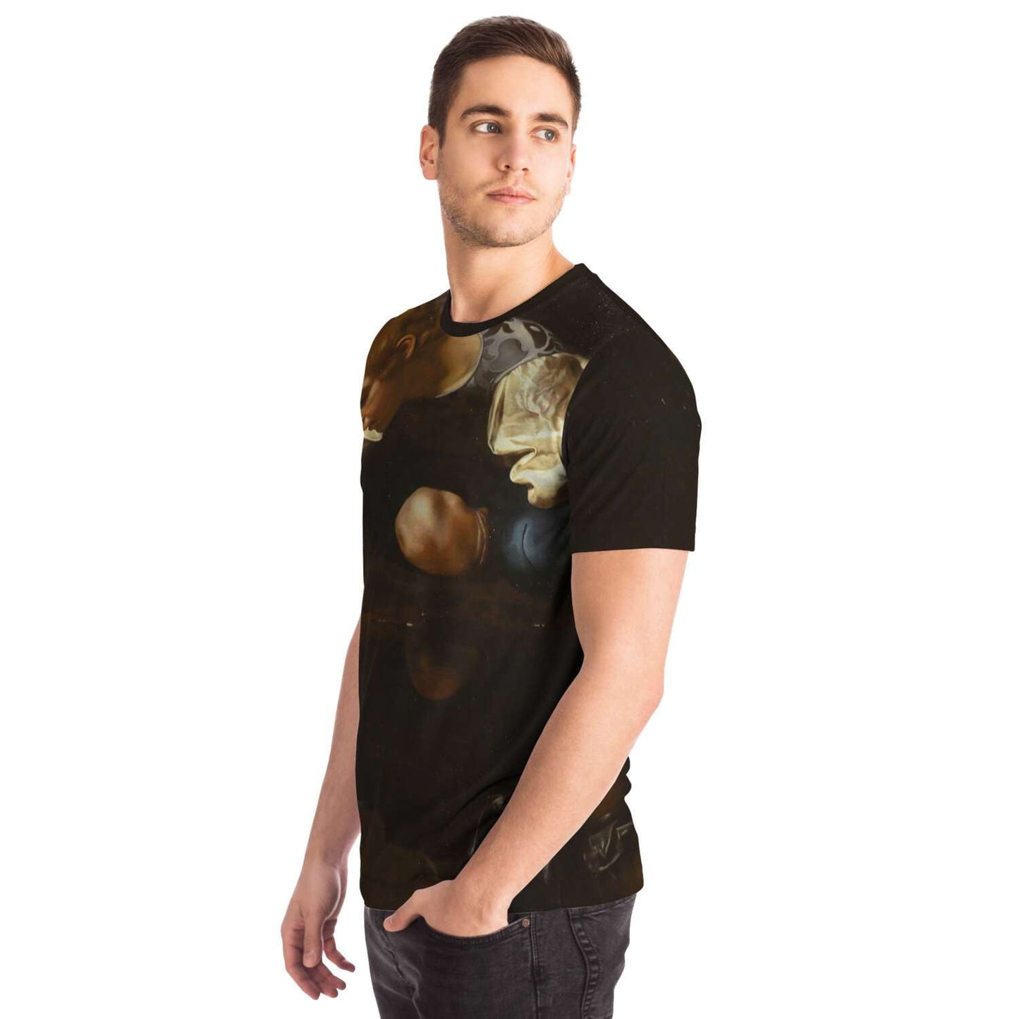 Narcissus Caravaggio t-shirt