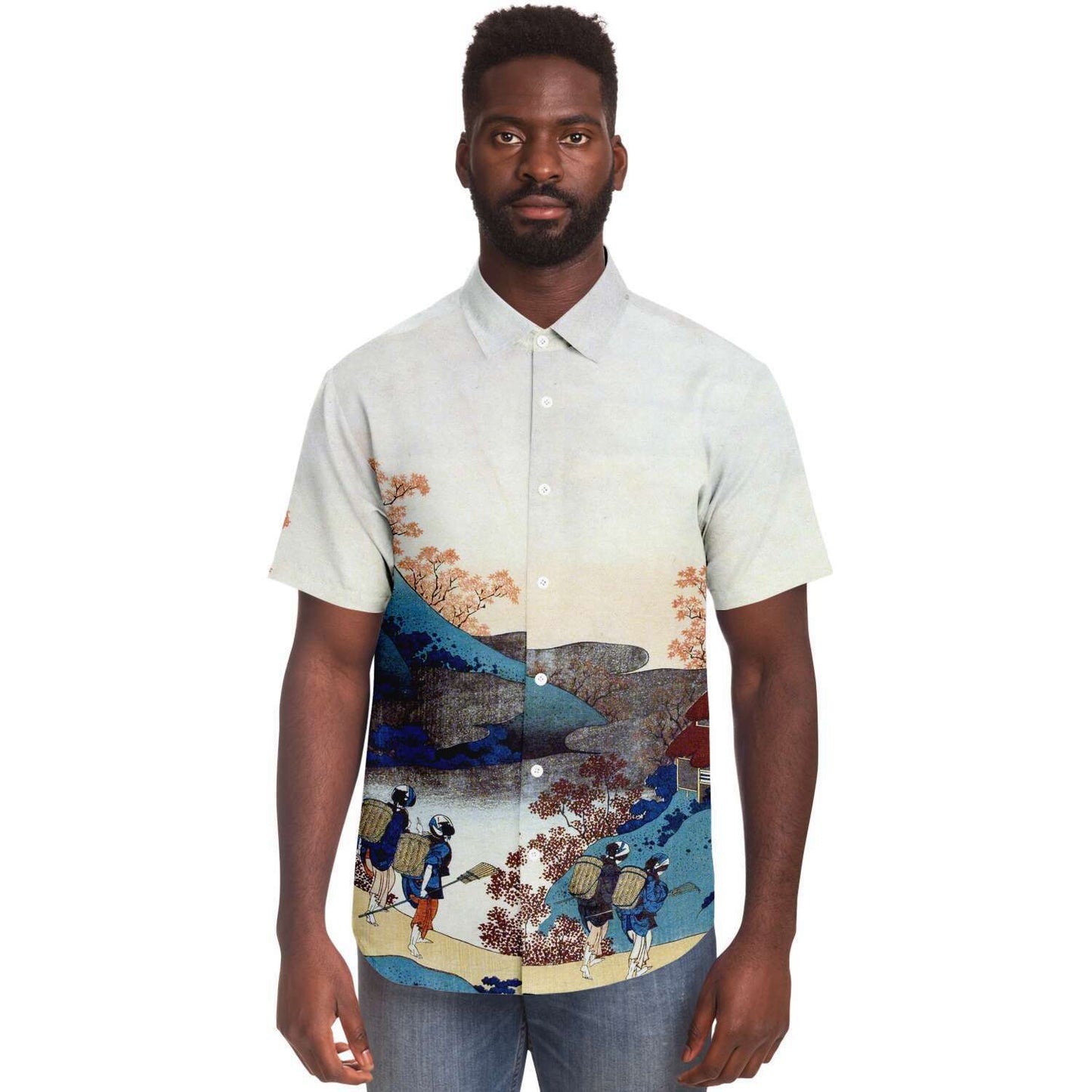 Hokusai Sarumaru Dayu BUTTONED SHIRT