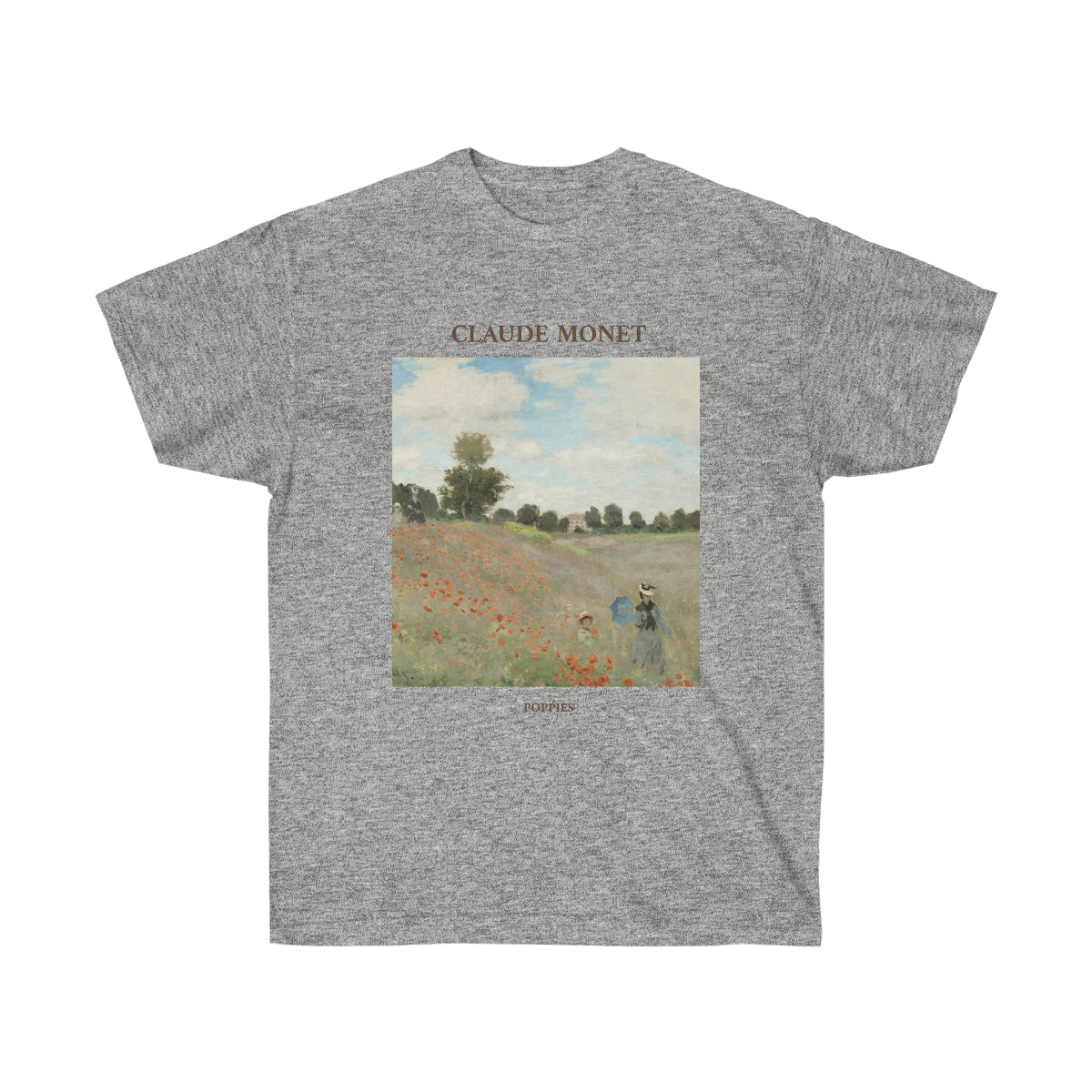 Claude Monet Poppies T-shirt