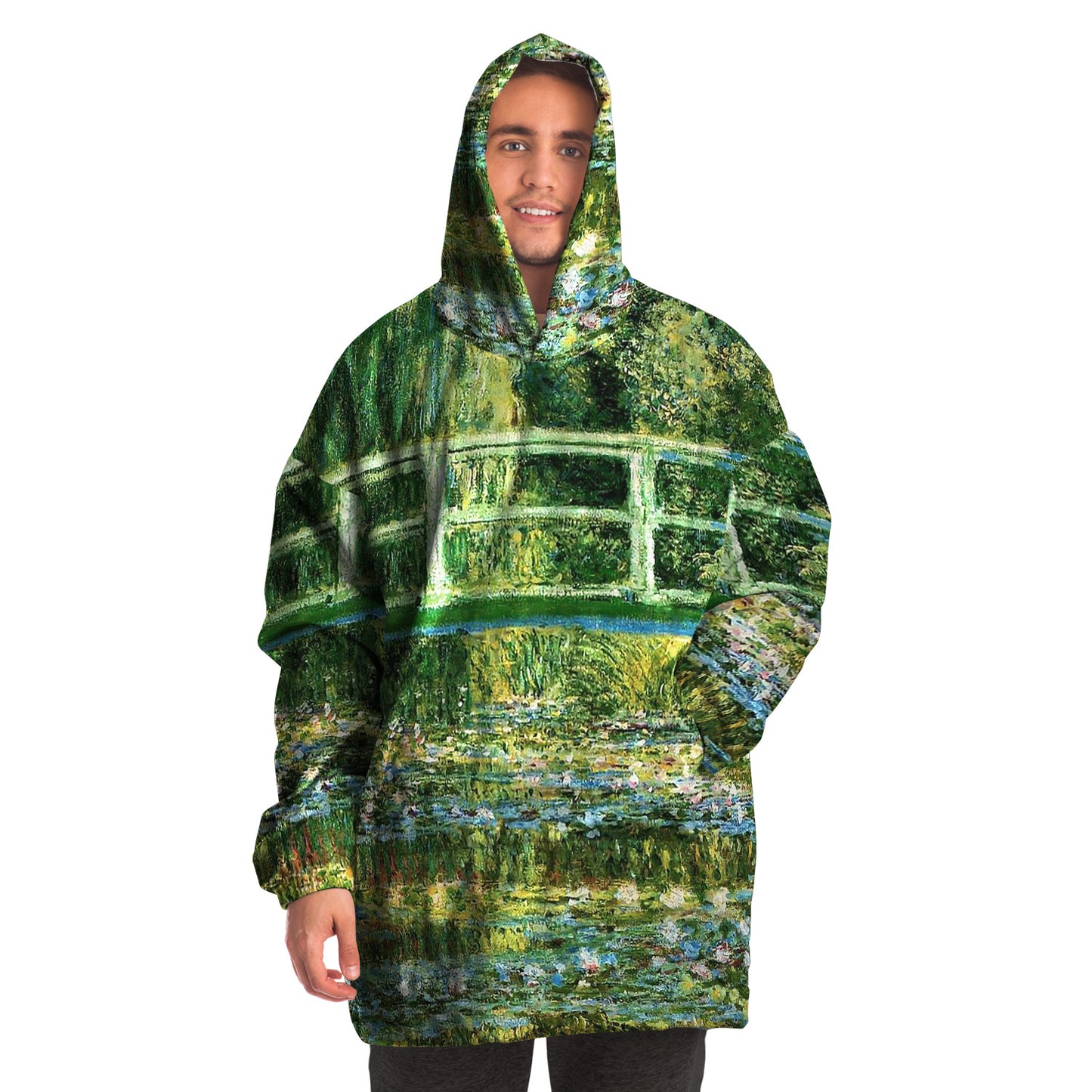 The Water Lily Pond Monet Snug Hoodie