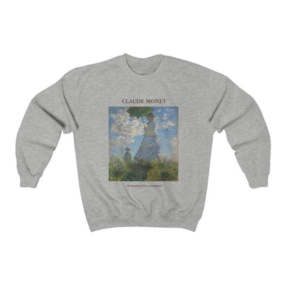 Claude Monet Woman with a Parasol Sweatshirt