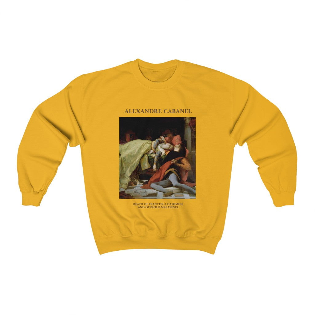 Alexandre Cabanel Death of Francesca da Rimini and of Paolo Malatesta Sweatshirt