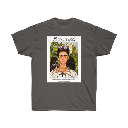 Self-Portrait with Thorn Necklace and Hummingbird T-shirt