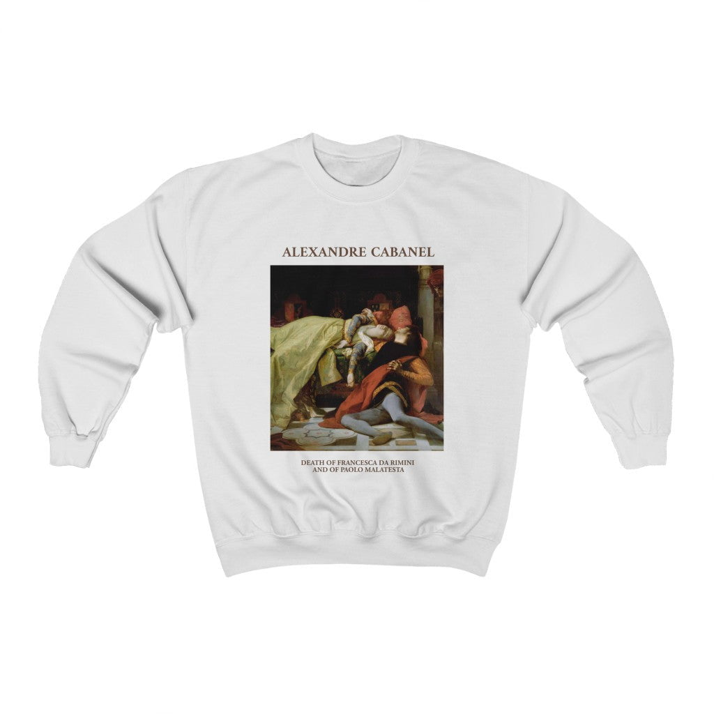 Alexandre Cabanel Death of Francesca da Rimini and of Paolo Malatesta Sweatshirt