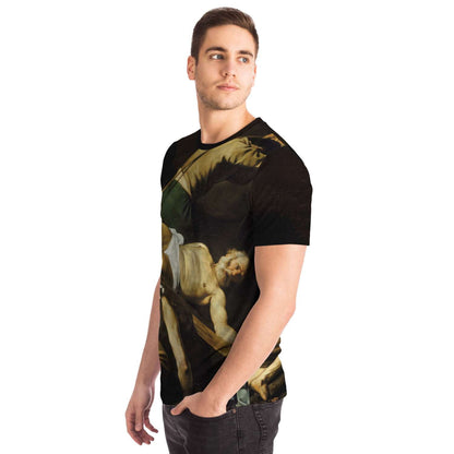 Crucifixion of St. Peter CARAVAGGIO t-shirt