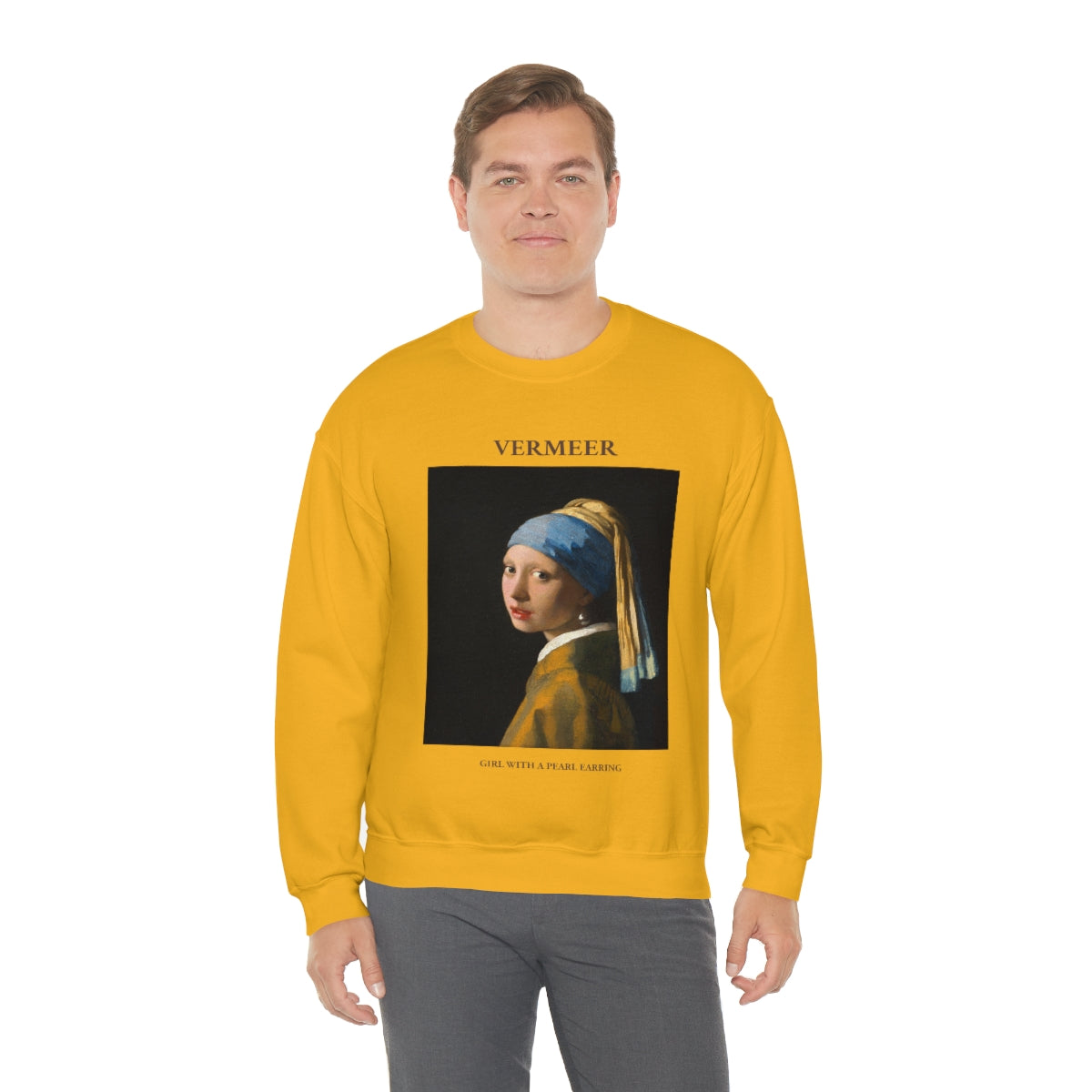 Vermeer Girl with a Pearl Earring  Sweatshirt