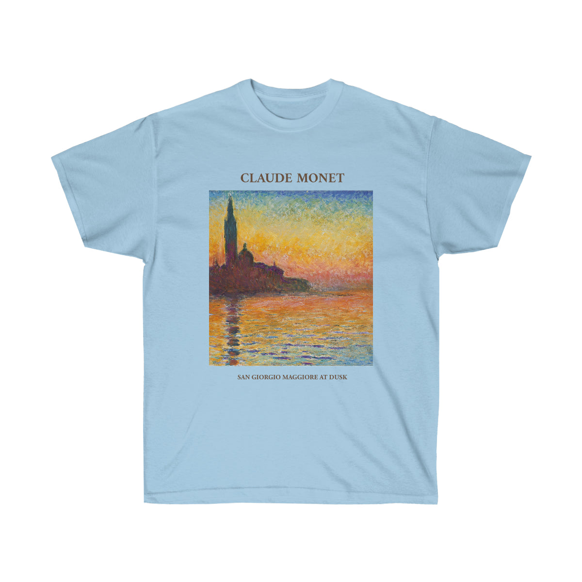 Claude Monet San Giorgio Maggiore at Dusk T-shirt