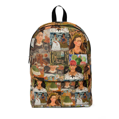 Frida Kahlo collage Backpack