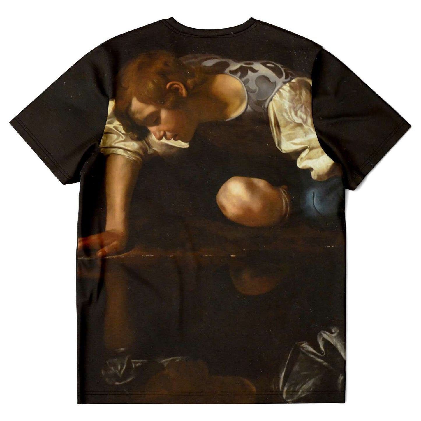 Narcissus Caravaggio t-shirt