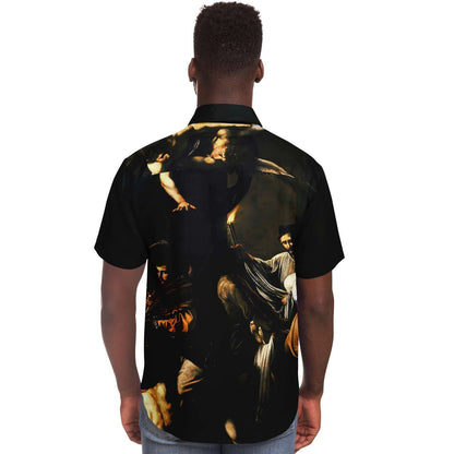 SEVEN WORKS OF MERCY BUTTONED SHIRT