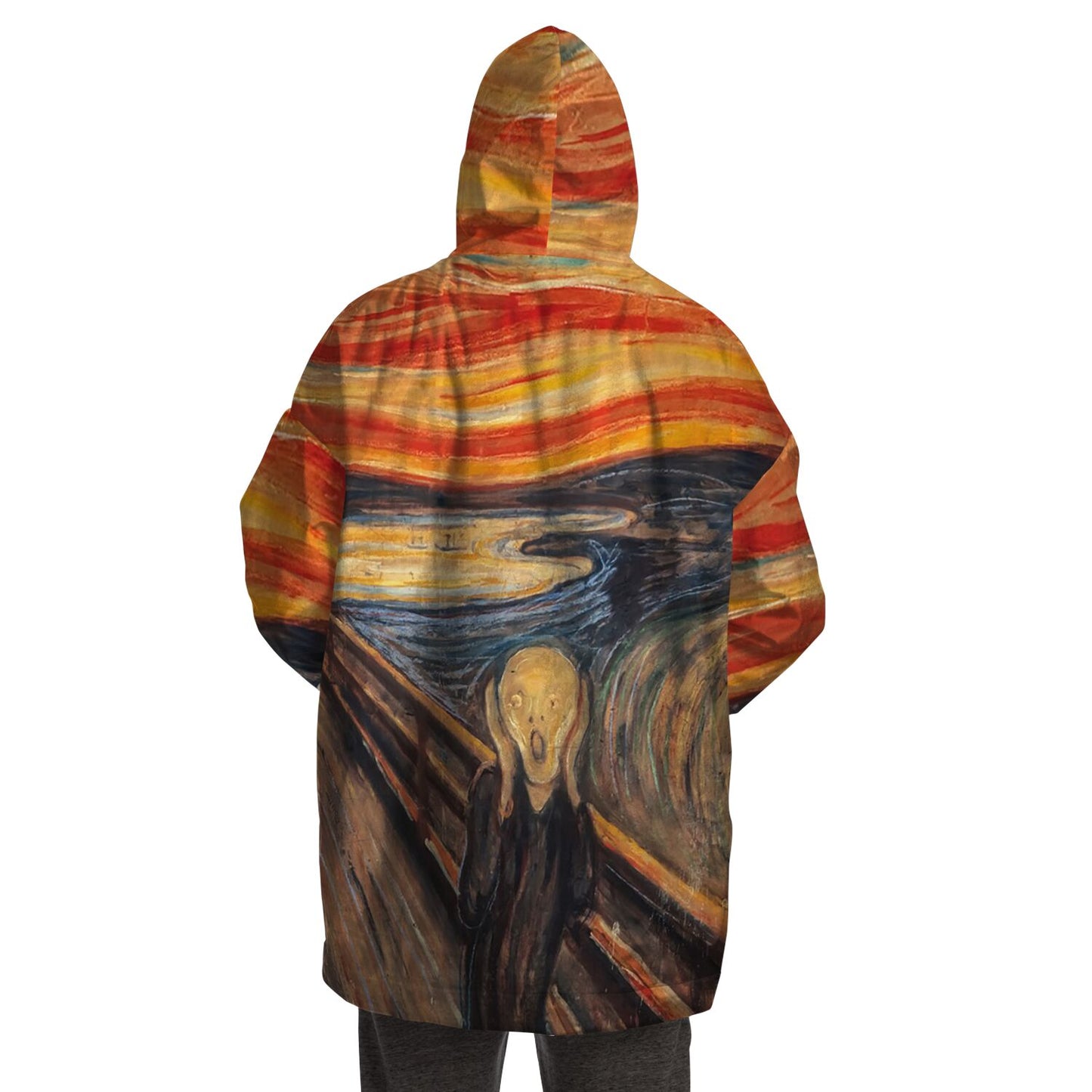 the scream Munch Snug Hoodie