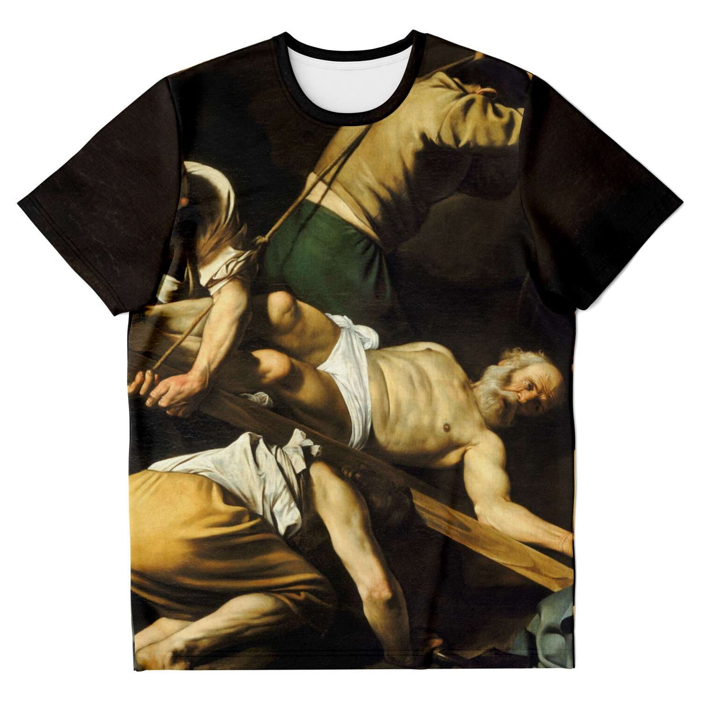 Crucifixion of St. Peter CARAVAGGIO t-shirt