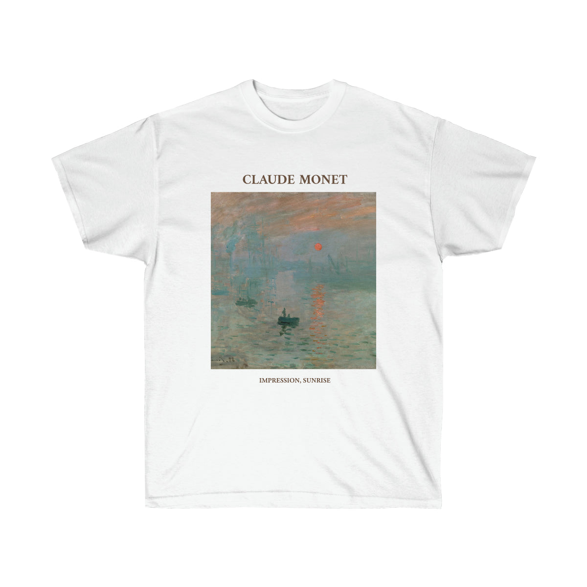 Claude Monet Impression, Sunrise T-shirt