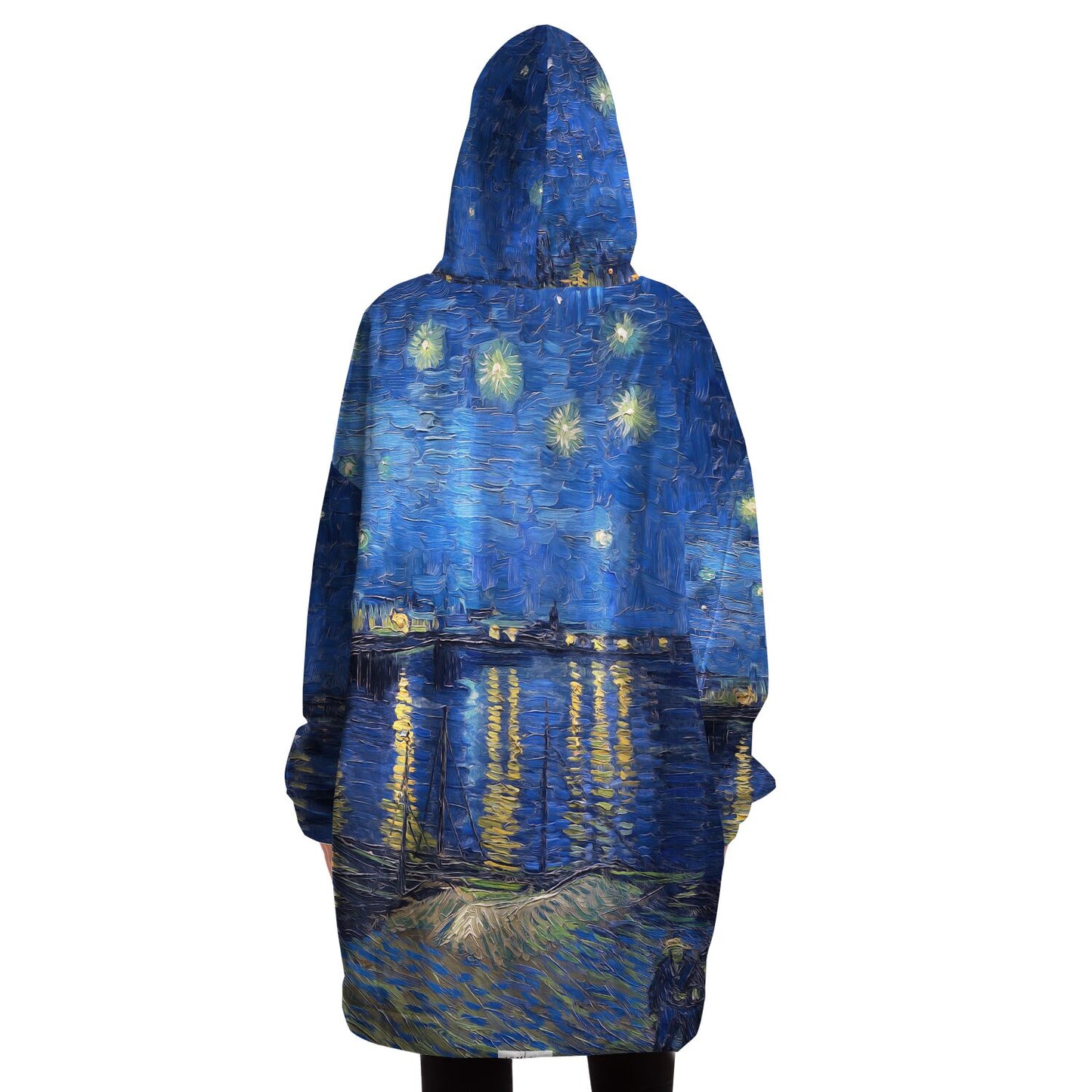 Starry night over the rhone Van Gogh Snug Hoodie