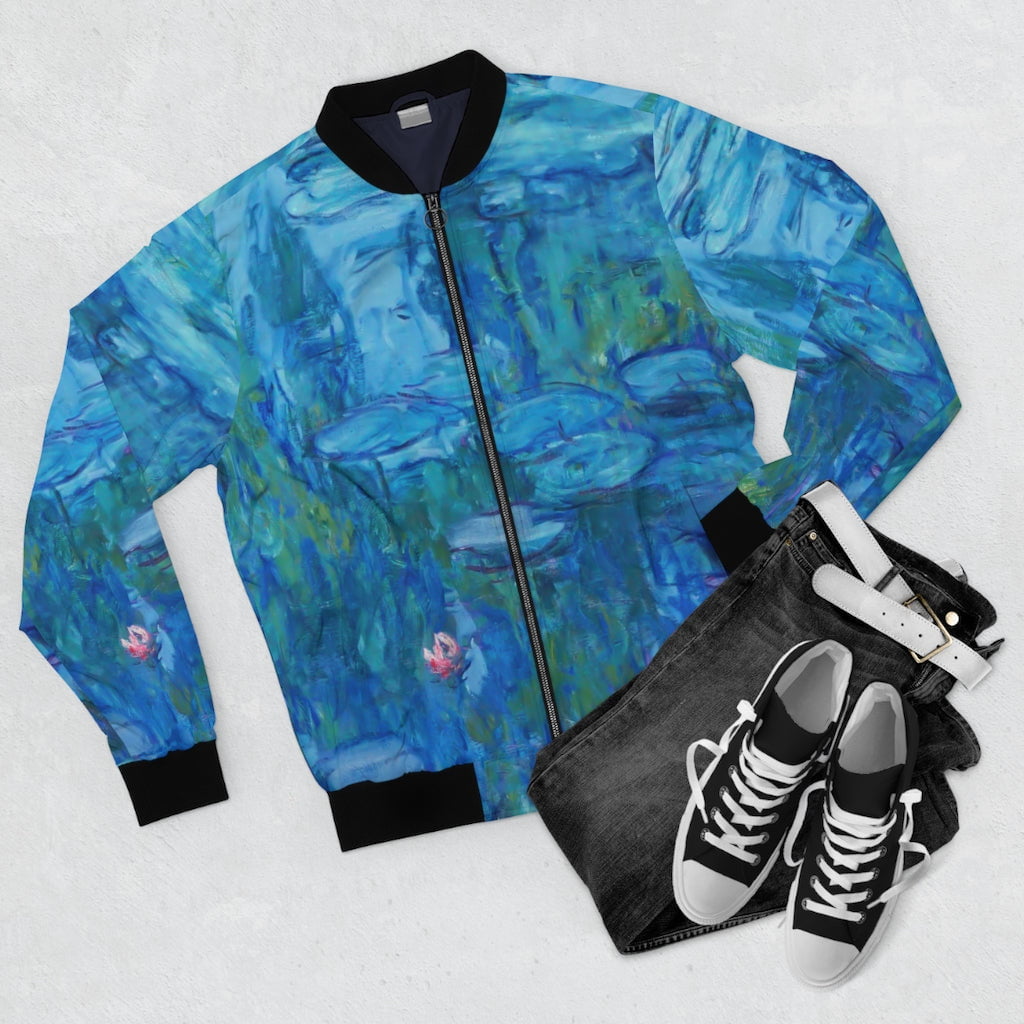 Water lilies Bomber Jacket