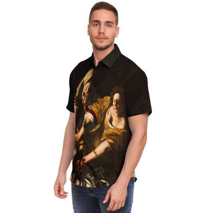 Artemisia Gentileschi Judith Beheading Holofernes BUTTONED SHIRT