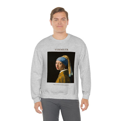 Vermeer Girl with a Pearl Earring  Sweatshirt