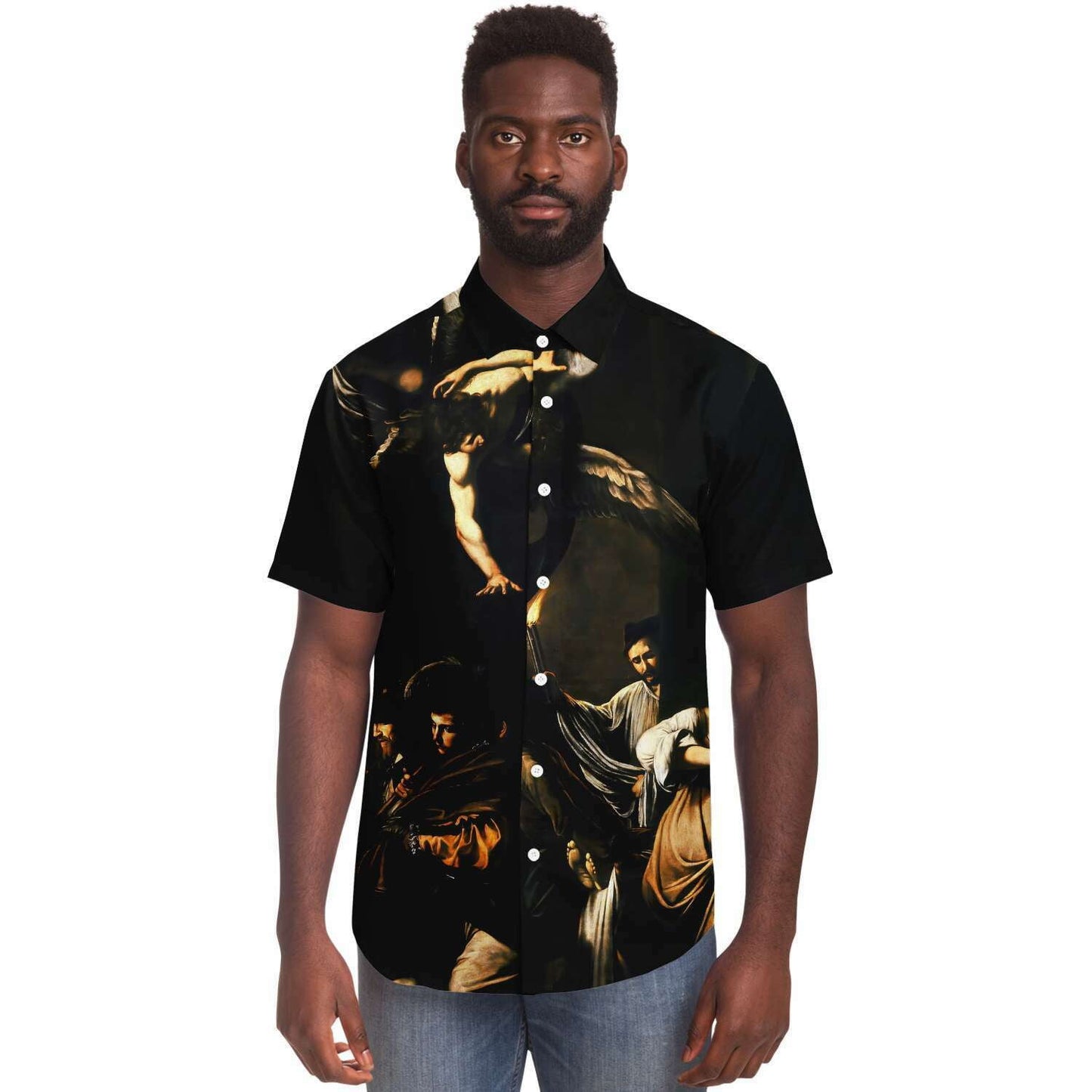 SEVEN WORKS OF MERCY BUTTONED SHIRT