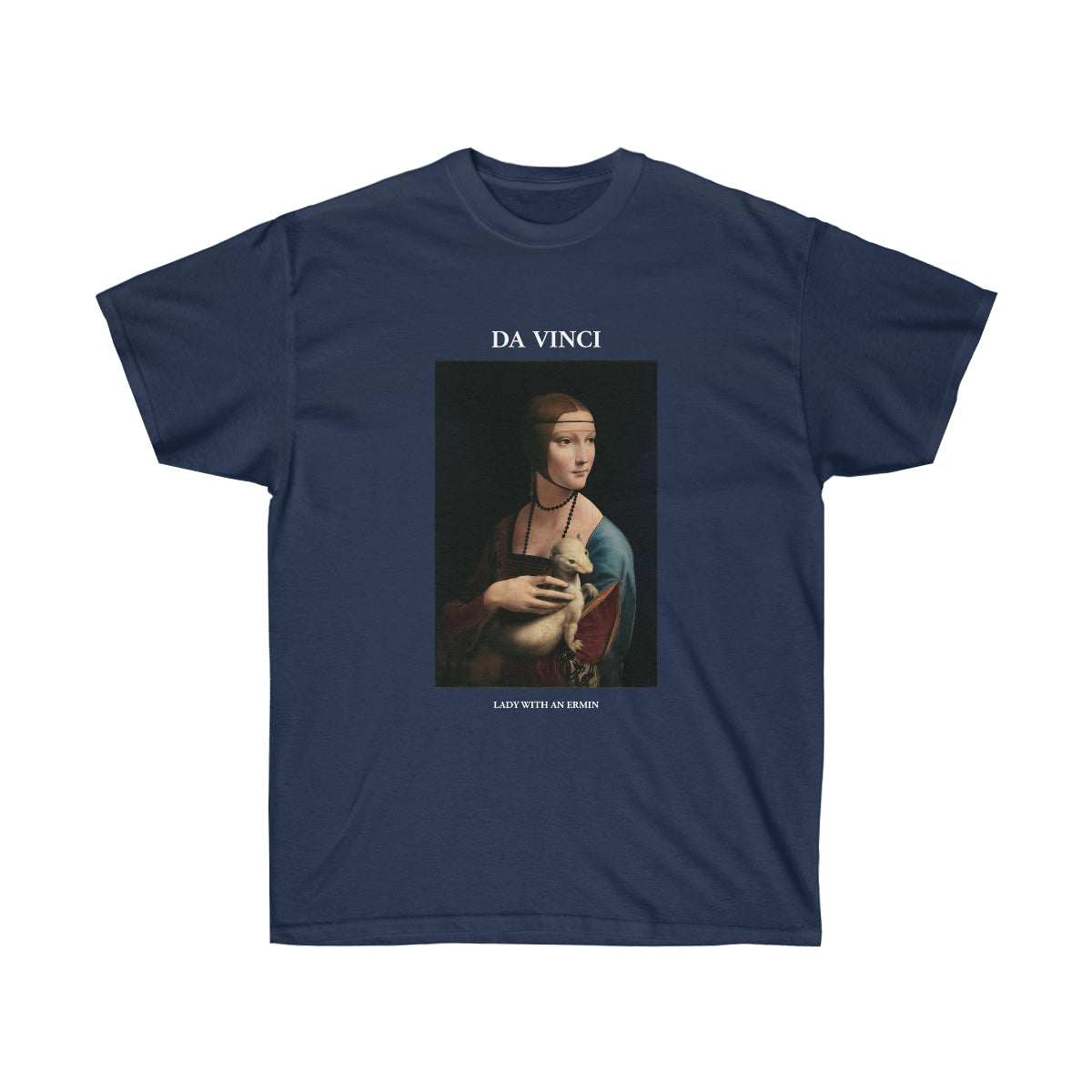 Leonardo da Vinci Lady with an Ermin T-shirt