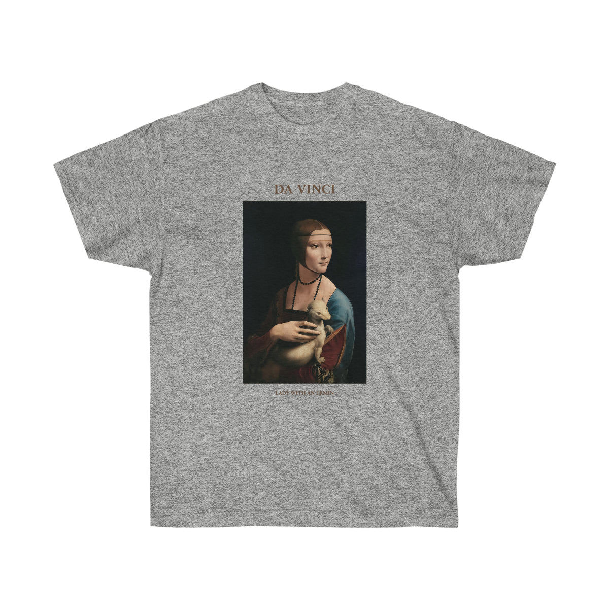 Leonardo da Vinci Lady with an Ermin T-shirt