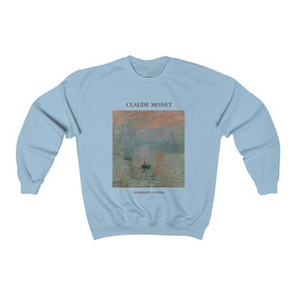 Claude Monet Impression, Sunrise Sweatshirt