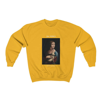 Leonardo da Vinci lady with an ermine Sweatshirt