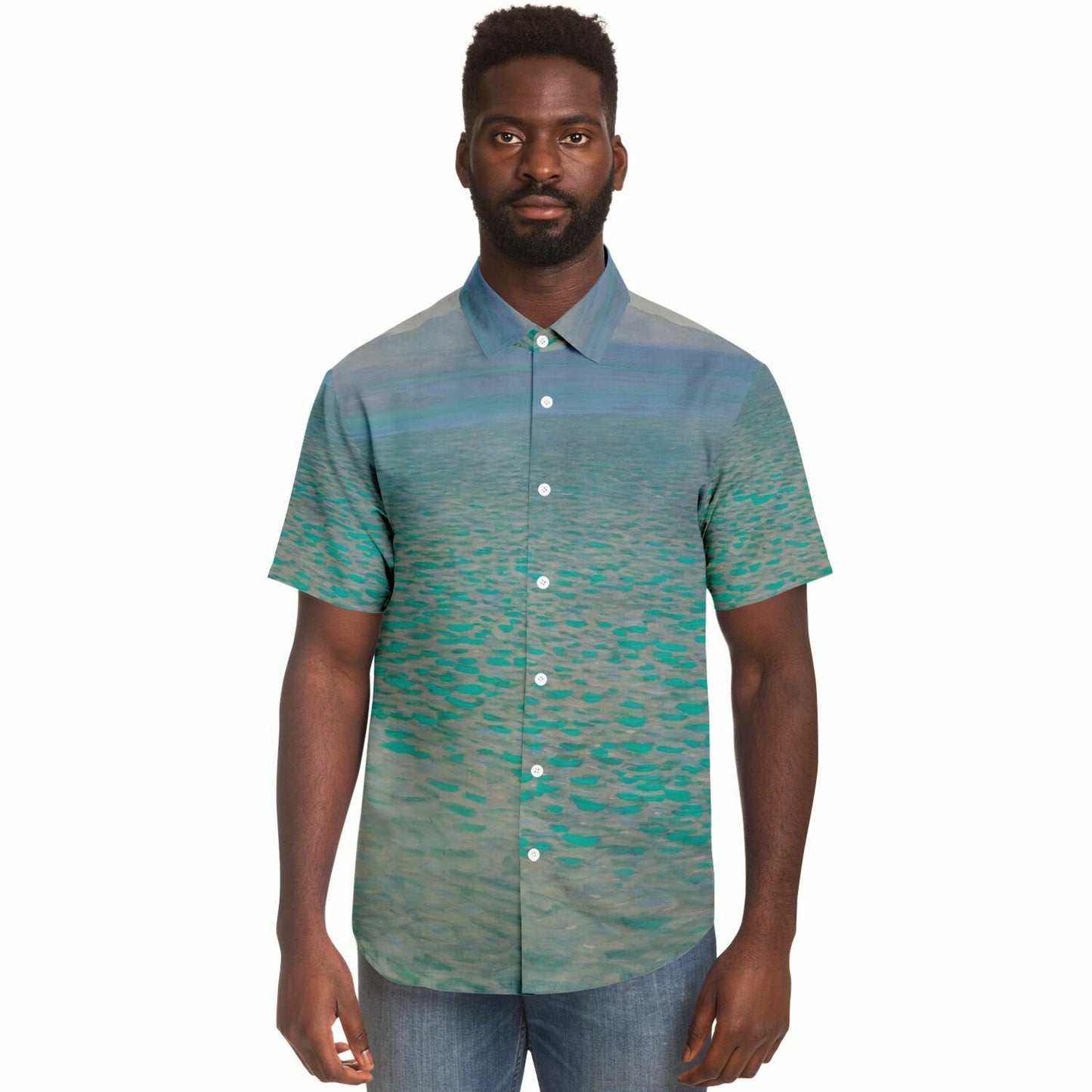 Gustav Klimt Attersee BUTTONED SHIRT