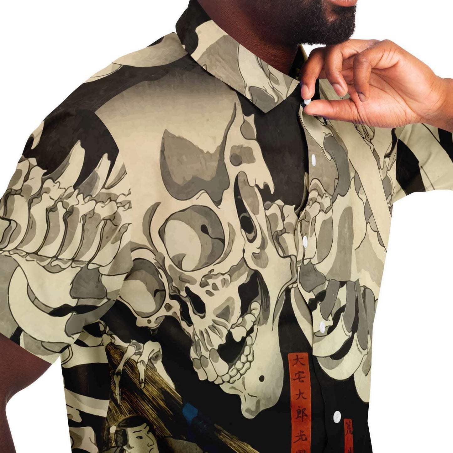 kuniyoshi buttoned shirt