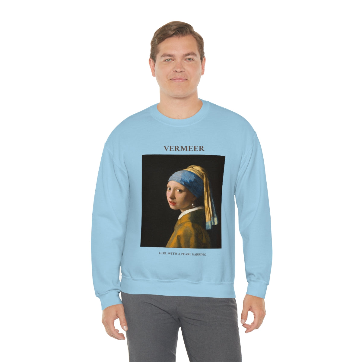 Vermeer Girl with a Pearl Earring  Sweatshirt