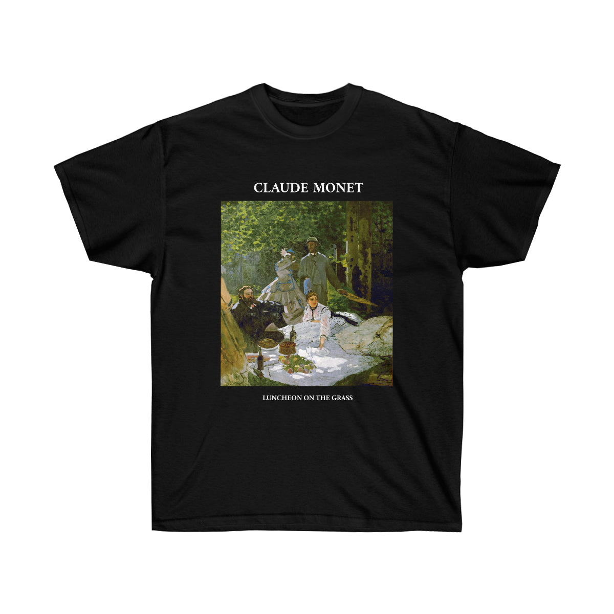 Claude Monet luncheon on the grass T-shirt