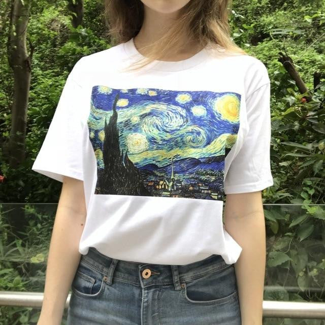 Van Gogh The Starry Night T-shirt