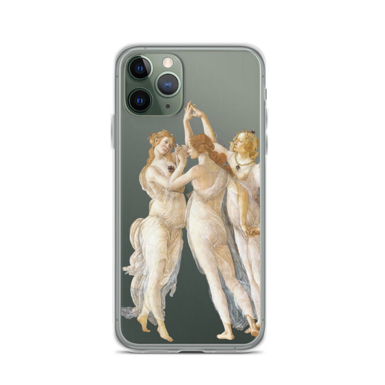 Botticelli Transparent iPhone case