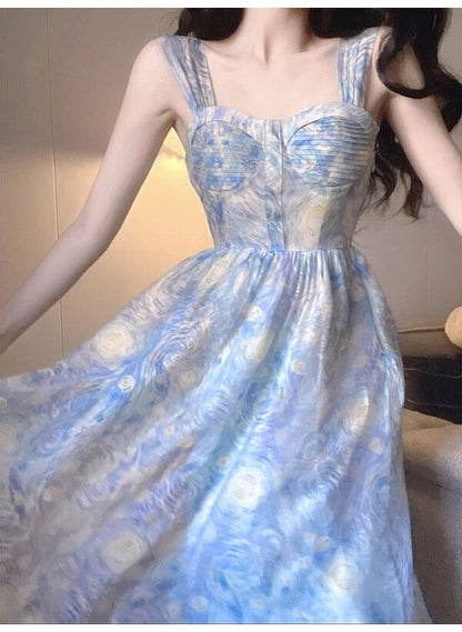 Starry Night Strap Dress