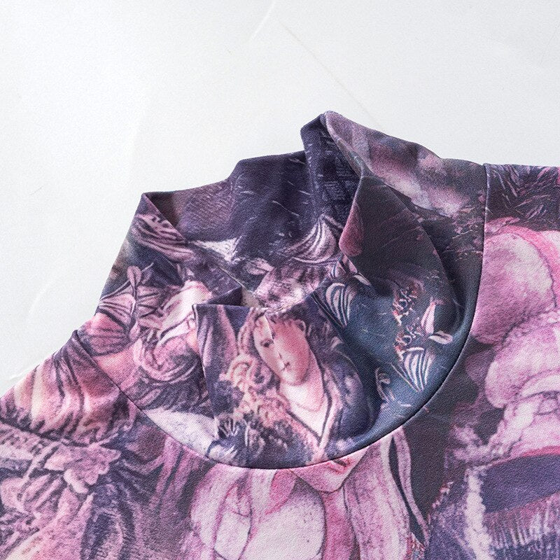 Primavera Botticelli inspired top