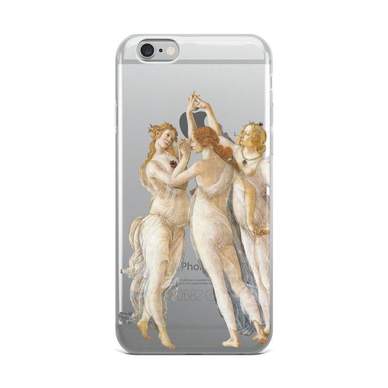 Botticelli Transparent iPhone case