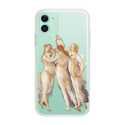 Botticelli Transparent iPhone case