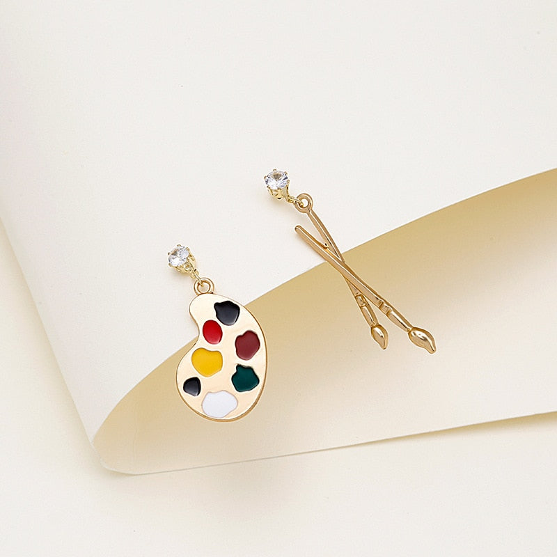 The painter earrings