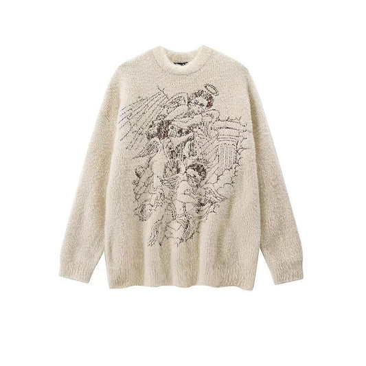 Renaissance Angel Knitted Sweater