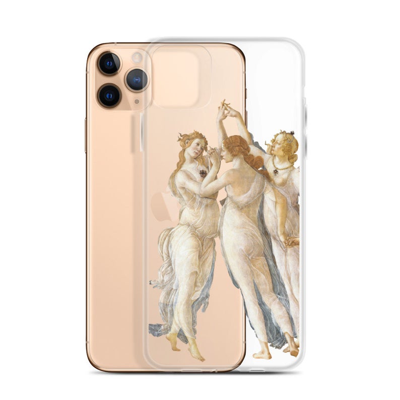 Botticelli Transparent iPhone case