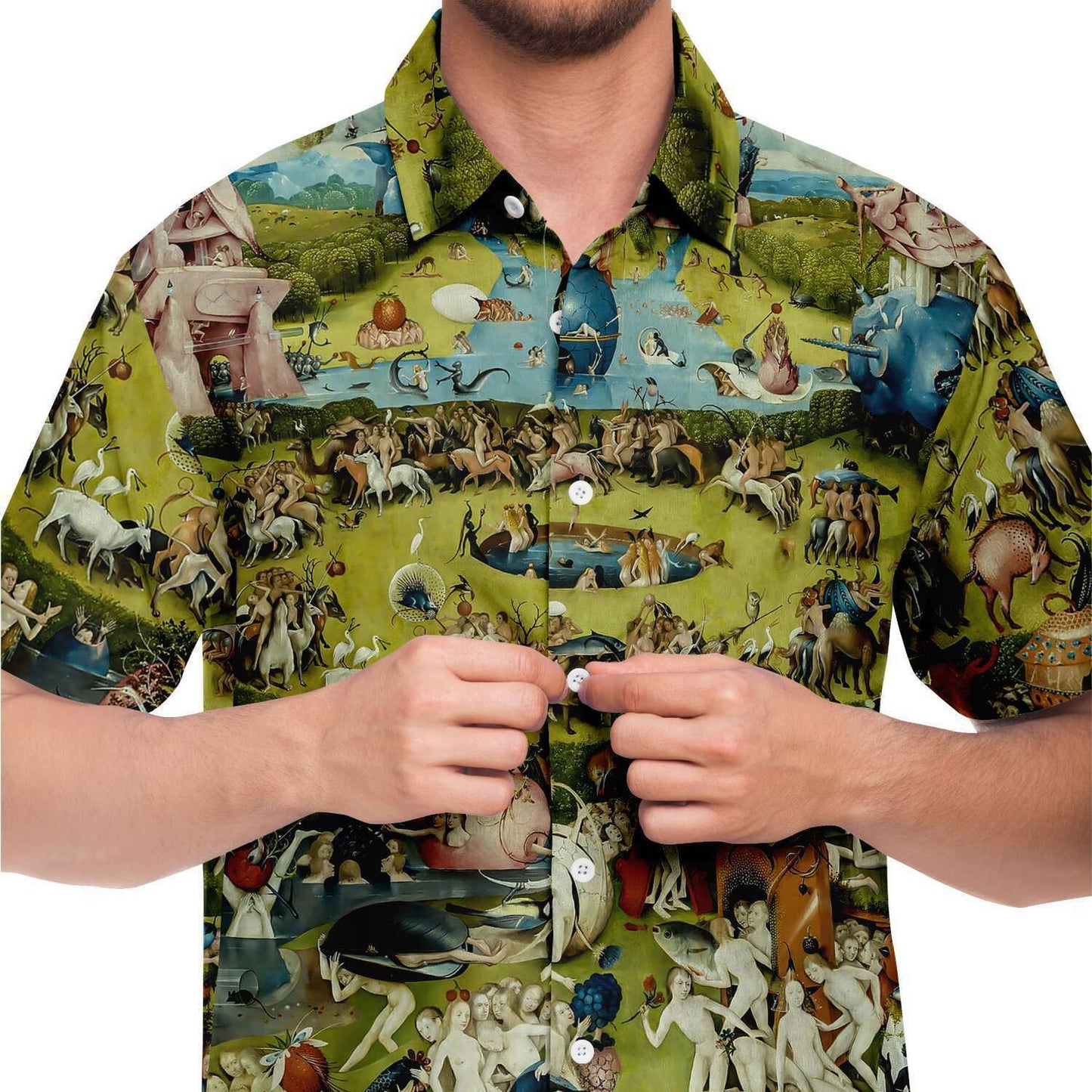 Bosch The Garden of Earthly Delights  BUTTONED SHIRT