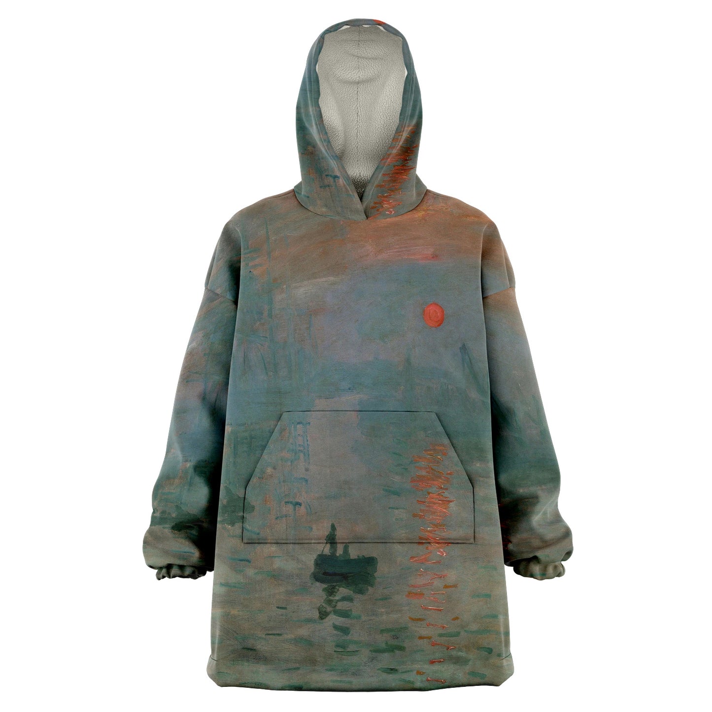 Impression, Sunrise Claude Monet Snug Hoodie