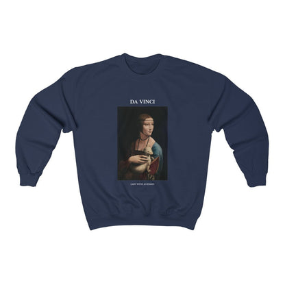 Leonardo da Vinci lady with an ermine Sweatshirt