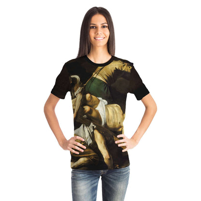 Crucifixion of St. Peter CARAVAGGIO t-shirt